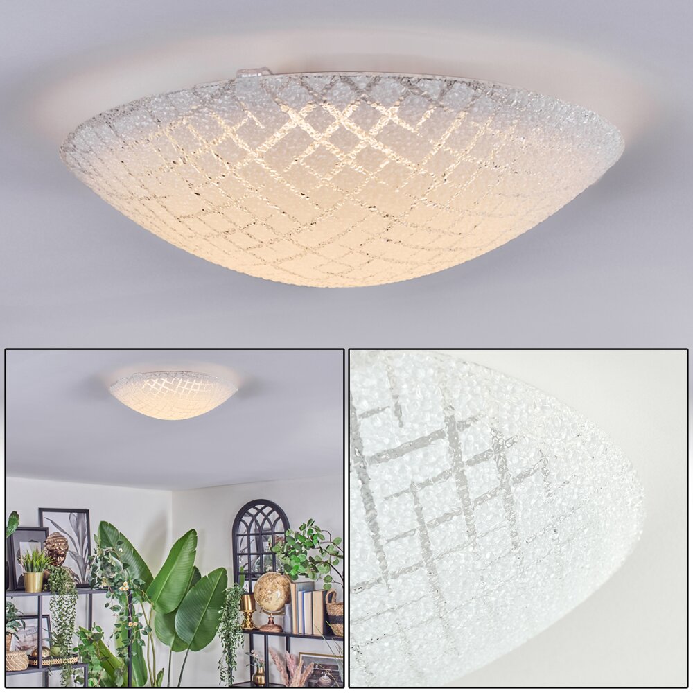 Gravli Plafonnier LED Blanc, 1 lumière main product photo