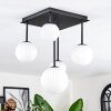 Chehalis Plafonnier, Boule lumineuse Blanc, 5 lumières