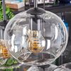 Apedo Suspension, Boule lumineuse, Suspension Ambre, Clair, Fumé, 6 lumières