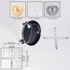 Gastor Plafonnier, Boule lumineuse Ambre, Clair, Fumé, 3 lumières