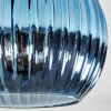 Koyoto Plafonnier, Boule lumineuse Bleu, Or, Vert, 3 lumières