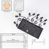 Koyoto Suspension, Boule lumineuse, Suspension Ambre, Clair, 6 lumières