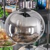 Apedo Suspension, Boule lumineuse, Suspension Ambre, Fumé, 6 lumières