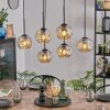 Ripoll Suspension, Boule lumineuse, Suspension Ambre, 6 lumières
