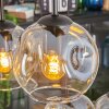 Ripoll Suspension, Boule lumineuse, Suspension Ambre, Clair, 6 lumières