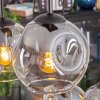 Ripoll Suspension, Boule lumineuse, Suspension Ambre, Clair, Fumé, 6 lumières