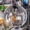 Koyoto Suspension, Boule lumineuse, Suspension Ambre, Clair, Fumé, 6 lumières
