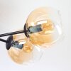 Koyoto Plafonnier, Boule lumineuse Ambre, Clair, 6 lumières