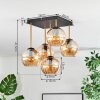 Gastor Plafonnier, Boule lumineuse Or, Noir, 5 lumières