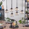 Koyoto Suspension, Boule lumineuse, Suspension Ambre, Clair, 6 lumières
