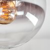 Koyoto Plafonnier, Boule lumineuse Clair, Fumé, 3 lumières
