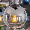Koyoto Suspension, Boule lumineuse, Suspension Bleu, Or, Clair, Cuivré, Fumé, 6 lumières