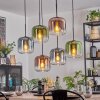 Lauden Suspension, Suspension Bleu, Vert, Clair, Cuivré, 6 lumières