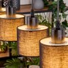 Bassagoda Suspension, Suspension Écru, Noir, 4 lumières