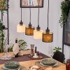 Bassagoda Suspension, Suspension Écru, Noir, 4 lumières
