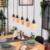 Cavaca Suspension, Suspension Écru, Noir, 5 lumières