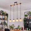 Bassagoda Suspension, Suspension Écru, Noir, 4 lumières