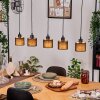 Bassagoda Suspension, Suspension Écru, Noir, 5 lumières