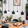 Bassagoda Suspension, Suspension Écru, Noir, 5 lumières