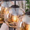 Koyoto Suspension, Boule lumineuse, Suspension Écru, Noir, 3 lumières