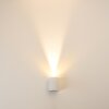 Applique murale d'extérieur Mora LED Blanc, 2 lumières