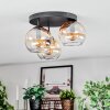 Koyoto Plafonnier, Boule lumineuse Ambre, Clair, 3 lumières