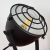 Lampe de table Malix Bois clair, Noir, 1 lumière