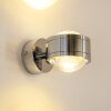 Applique murale INDORE LED Chrome, 2 lumières