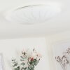 Plafonnier Emibois LED Chrome, 1 lumière