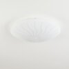 Plafonnier Emibois LED Chrome, 1 lumière