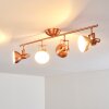Plafonnier Tina Cuivre, 4 lumières