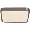Plafonnier AEG Mikel LED Nickel mat, 1 lumière, Télécommandes