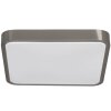 Plafonnier AEG Mikel LED Nickel mat, 1 lumière, Télécommandes
