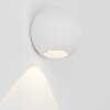 Applique murale d'extérieur AEG Gus LED Blanc, 1 lumière
