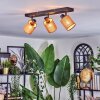 Kinnared Plafonnier, Spot de plafond Noir, 3 lumières