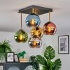 Koyoto Plafonnier, Boule lumineuse Or, Noir, 5 lumières