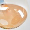 Chehalis Plafonnier, Boule lumineuse Ambre, 3 lumières