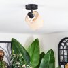 Sabadim Plafonnier, Spot de plafond Noir, 1 lumière