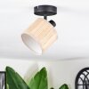 Bongal Plafonnier, Spot de plafond Noir, 1 lumière