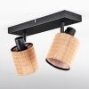 Kinnared Plafonnier, Spot de plafond Noir, 2 lumières