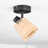 Lindberg Plafonnier, Spot de plafond Noir, 1 lumière