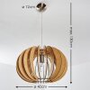 Suspension Valkom Nickel mat, 1 lumière