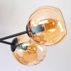 Koyoto Plafonnier, Boule lumineuse 59 cm Ambre, 6 lumières