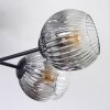 Ripoll Plafonnier, Boule lumineuse Clair, Fumé, 6 lumières