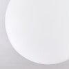 Gastor Plafonnier, Boule lumineuse Blanc, 3 lumières