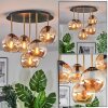 Koyoto Plafonnier, Boule lumineuse Laiton, Noir, 5 lumières