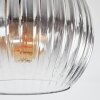 Koyoto Plafonnier, Boule lumineuse Laiton, Noir, 5 lumières