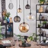 Koyoto Suspension, Boule lumineuse, Suspension 45 cm Ambre, Clair, Fumé, 5 lumières