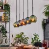 Koyoto Suspension, Boule lumineuse, Suspension Écru, Noir, 5 lumières