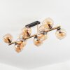 Koyoto Plafonnier, Boule lumineuse Or, Noir, 10 lumières